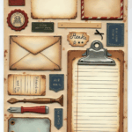 Journal Stickers - Sheet v5